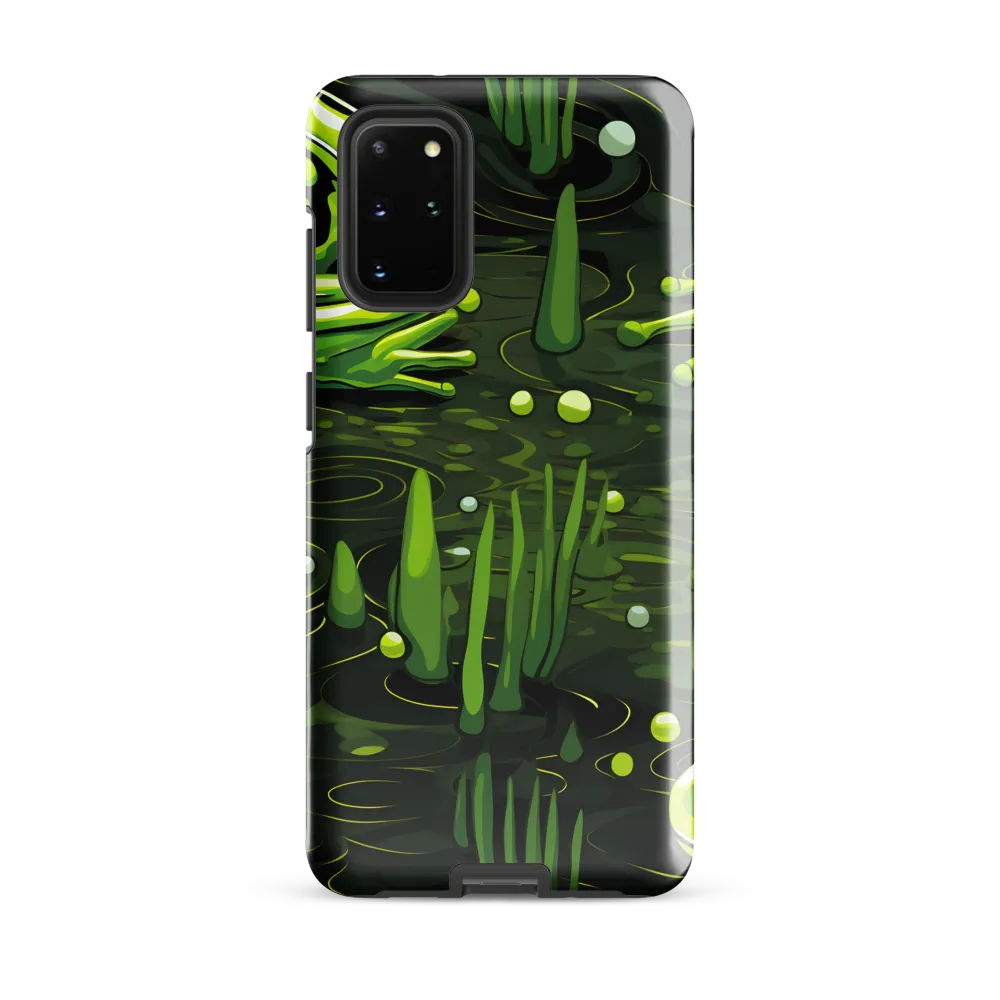 Green Harmony: Life Beneath the Surface