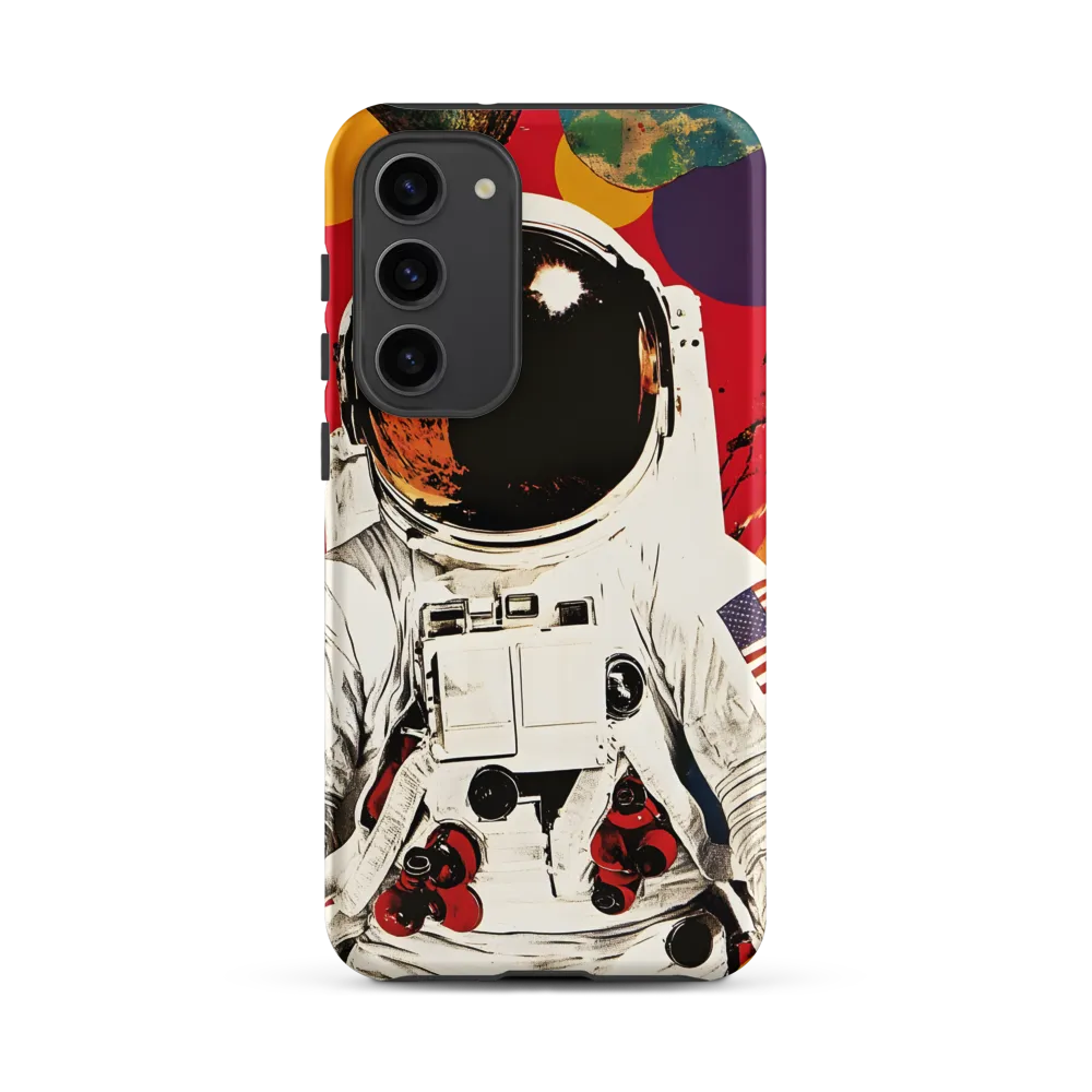 Cosmic Exploration: The Astronaut's Journey | Phone Case |  S23 Plus | Tough Case | Matte