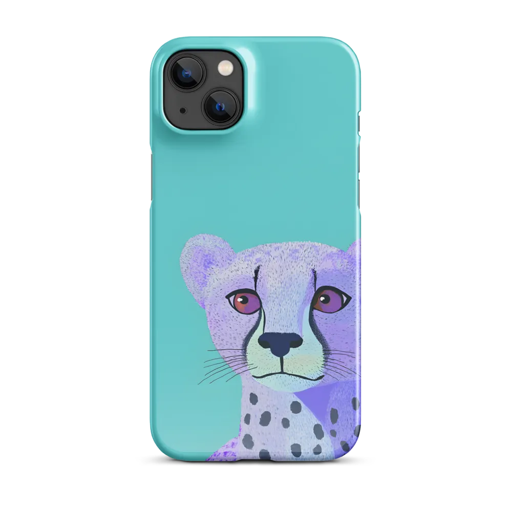Curious Cheetah | Phone Case |  14 Plus | Snap Case | Glossy