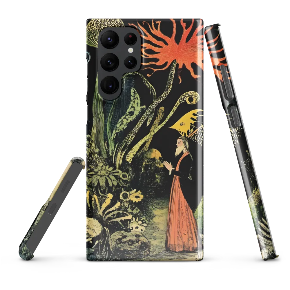Enchanted Encounter in a Fantastical Garden | Phone Case |  S22 Ultra | Snap Case | Glossy