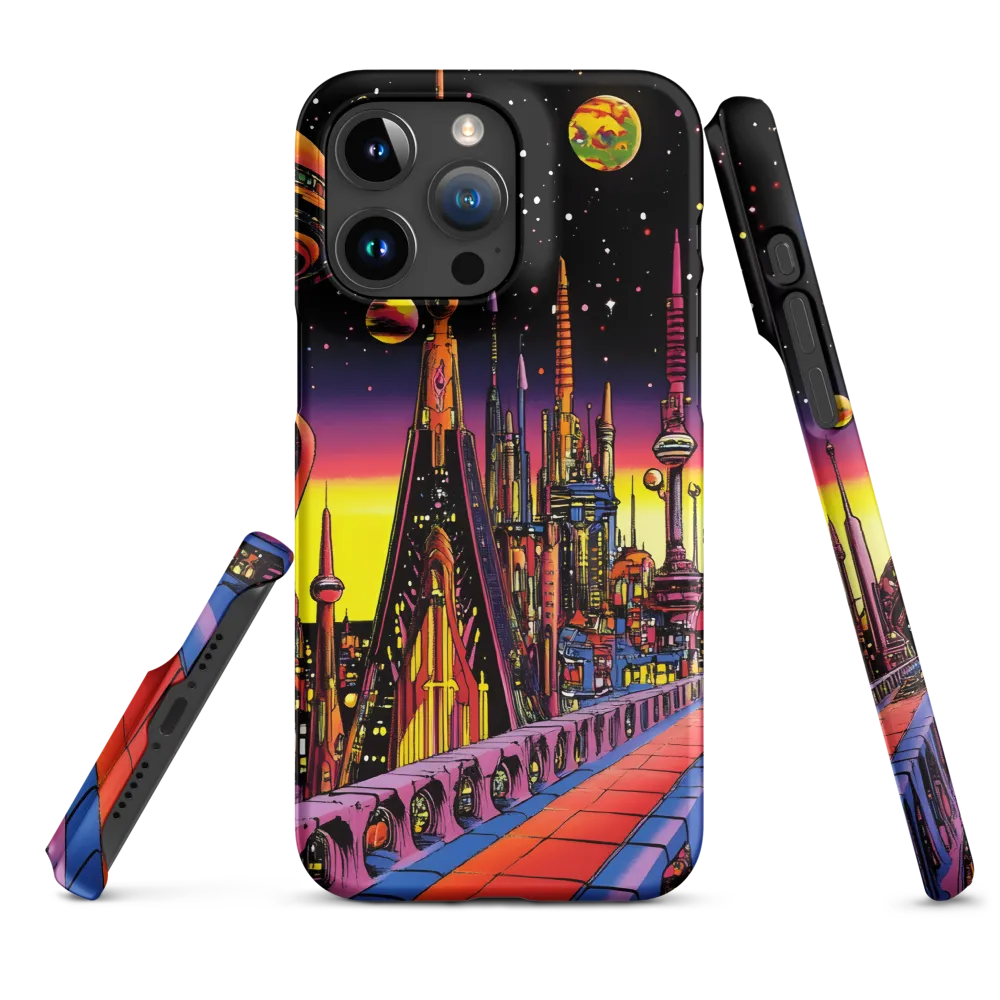 Futuristic Cosmos: A Journey Through Neon Cities