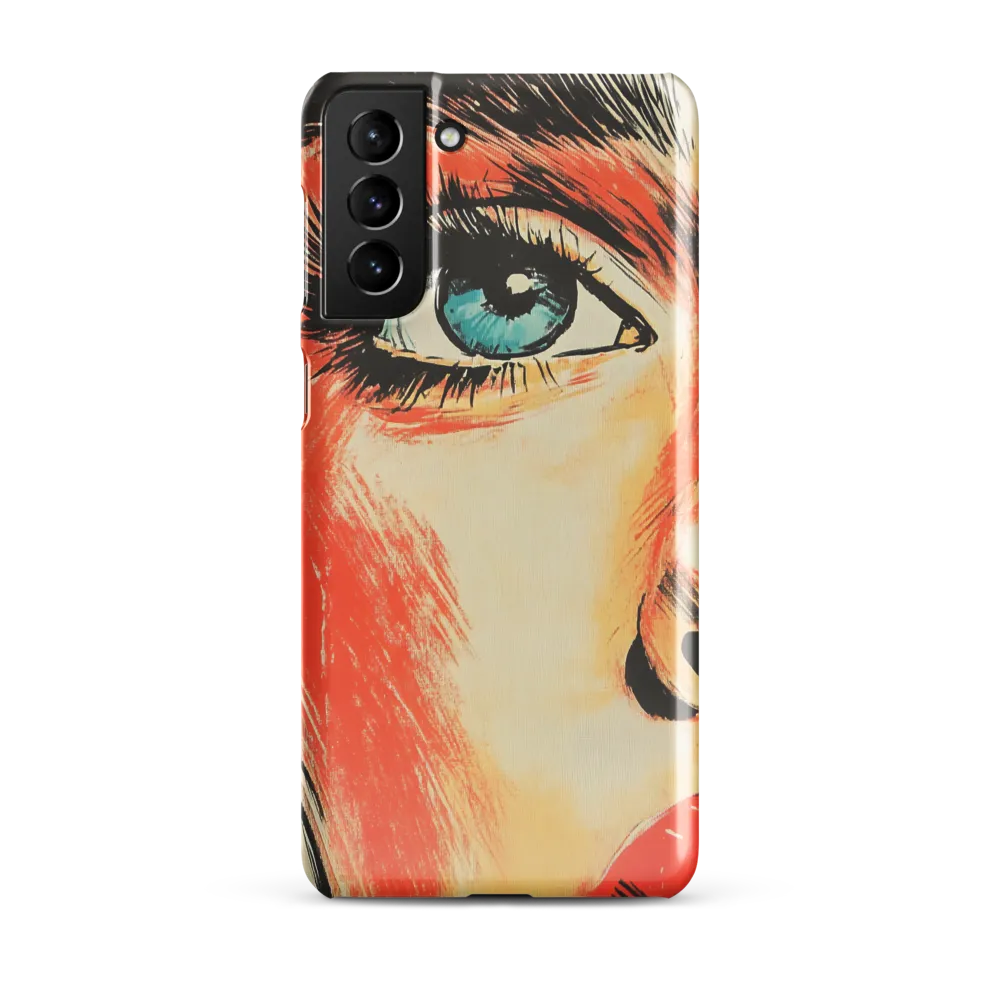 Intense Gaze: A Pop Art Portrait