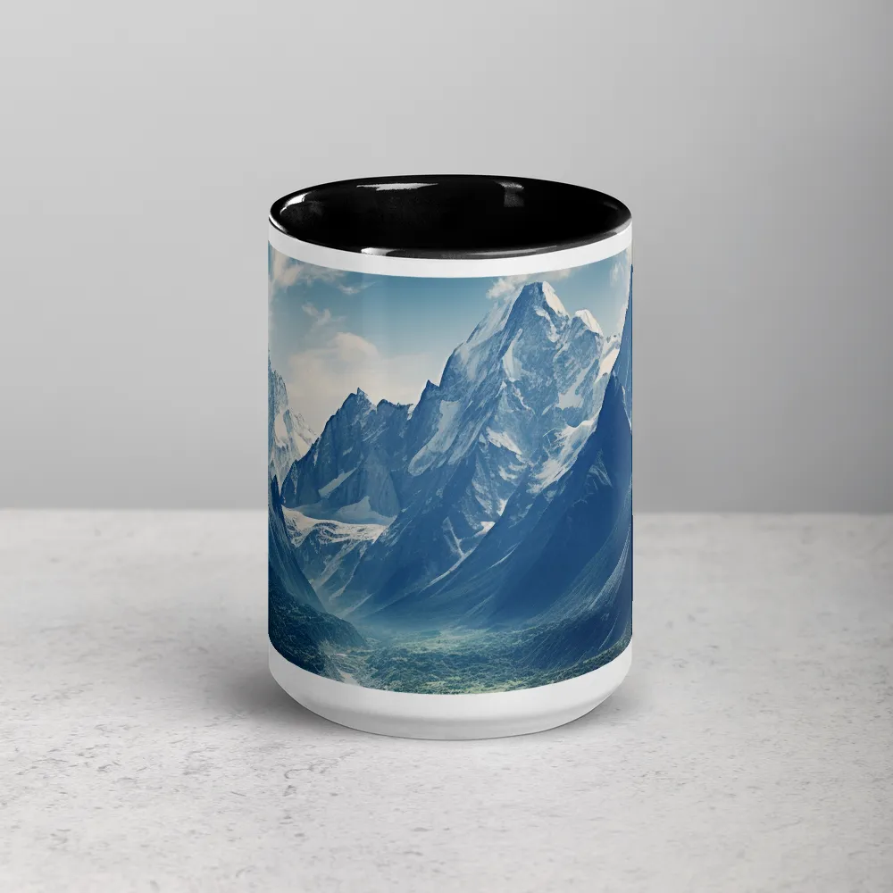 Mountain Landscape with River | Mug