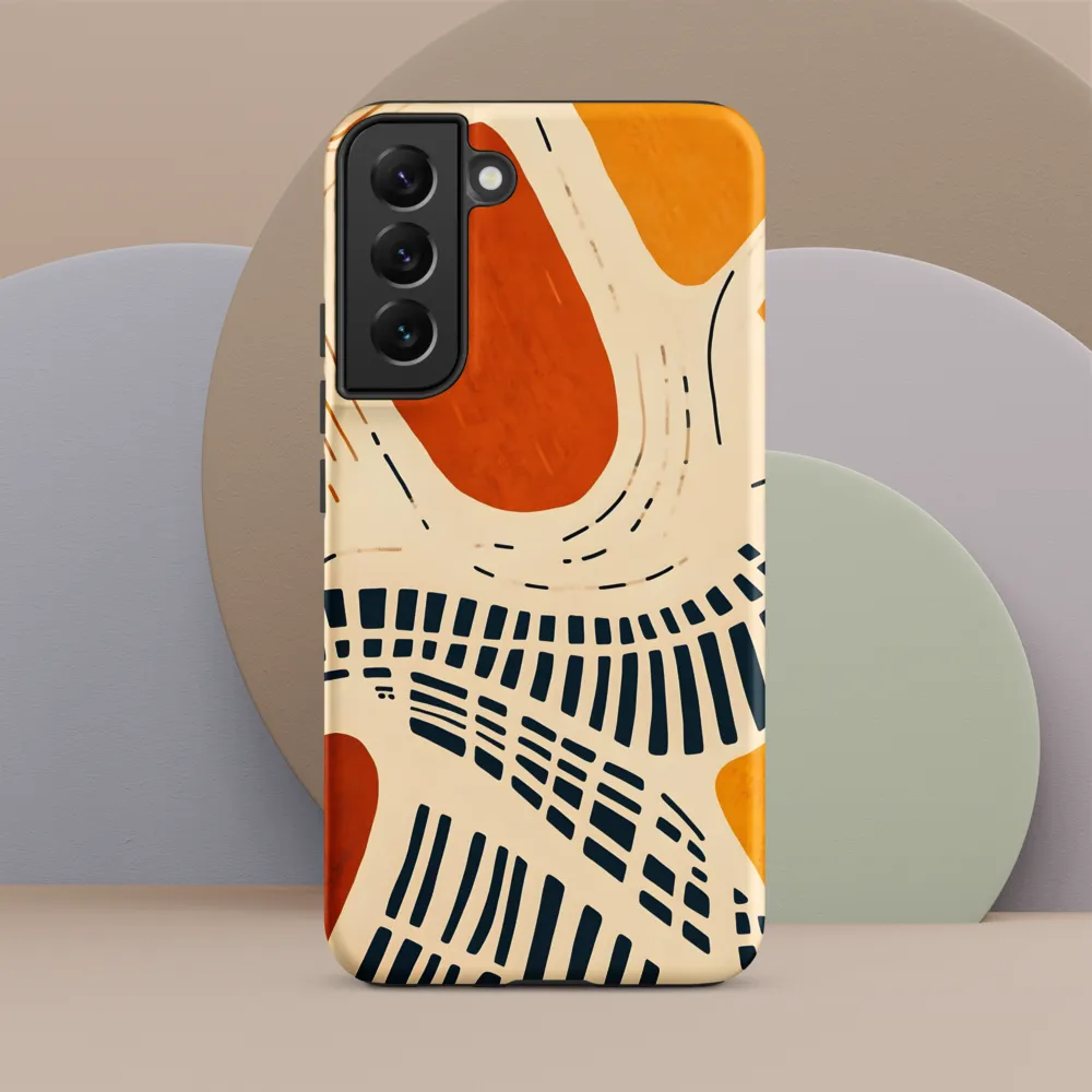 Urban Patterns in Harmony | Phone Case |  S22 Plus | Tough Case | Matte
