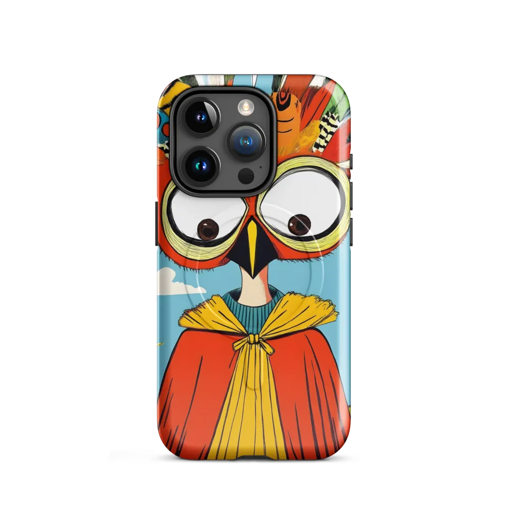 A Whimsical Encounter: The Owl-Human Fusion