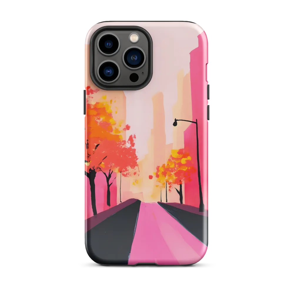Autumn Serenity in the City | Phone Case |  13 Pro Max | Tough Case | Glossy