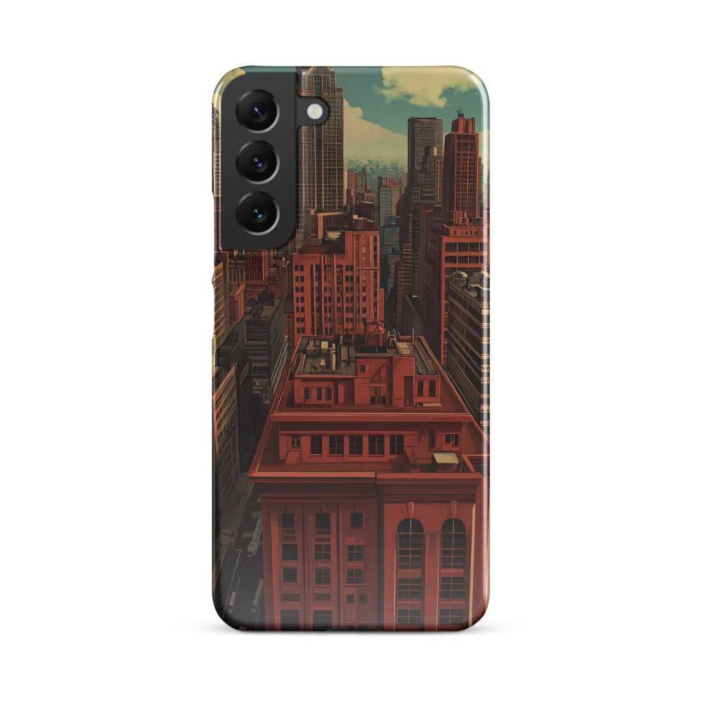 Urban Reverie: A Journey Through the City | Phone Case |  S22 Plus | Snap Case | Glossy
