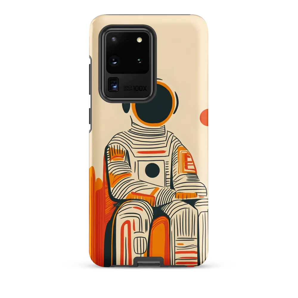 Contemplation of the Stars | Phone Case |  S20 Ultra | Tough Case | Matte