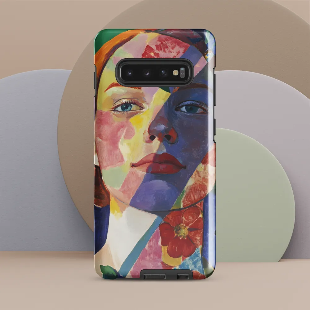 Portrait of Fragmented Beauty | Phone Case |  S10 Plus | Tough Case | Glossy