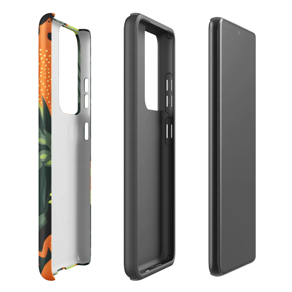 Playful Harmony in Patterns | Phone Case |  S21 Ultra | Tough Case | Matte