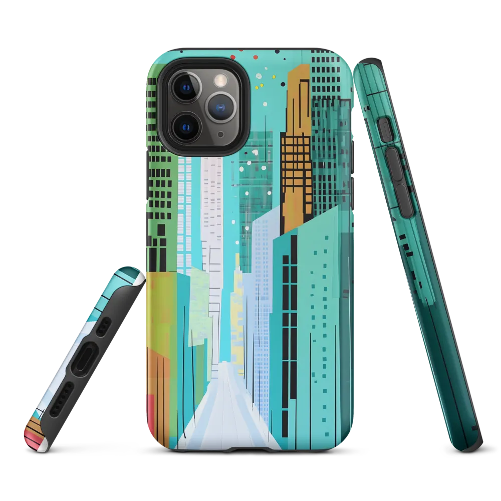 Urban Symphony in Turquoise