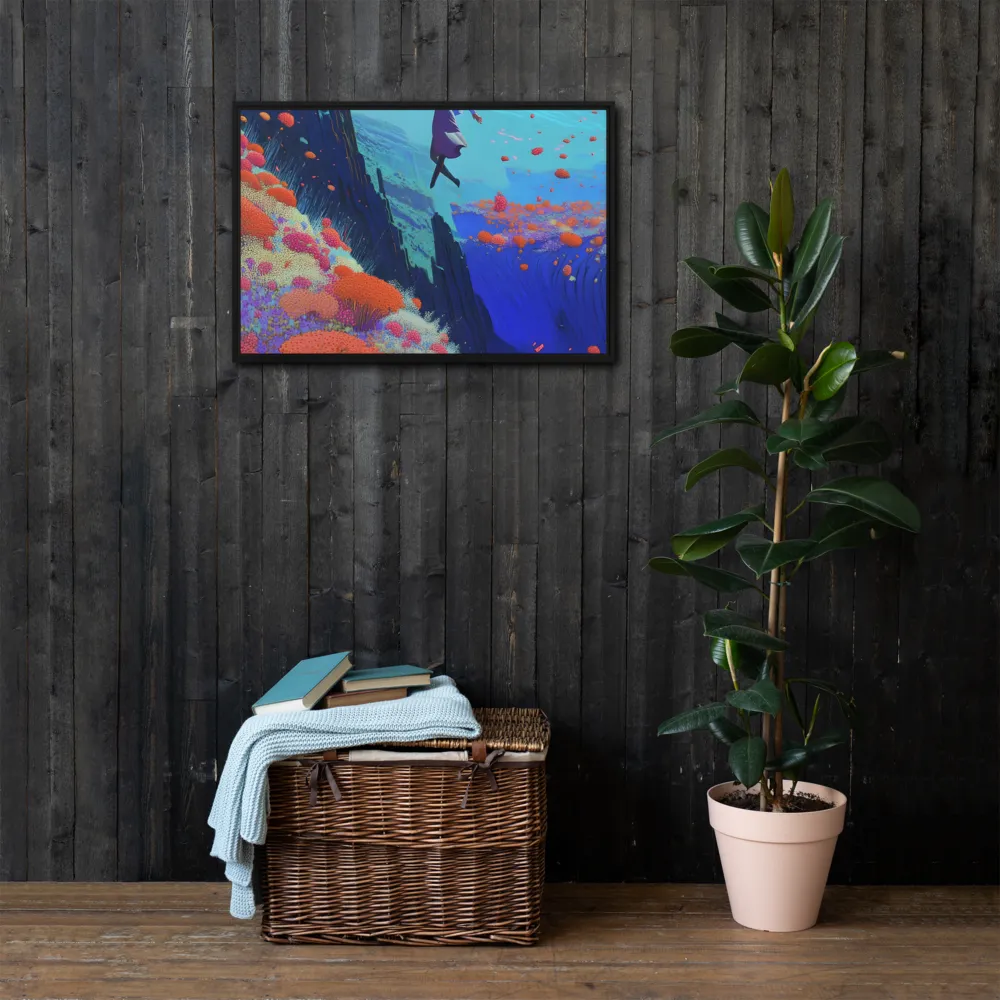 Whispers of Freedom | Canvas with Black Frame | 20″×30″