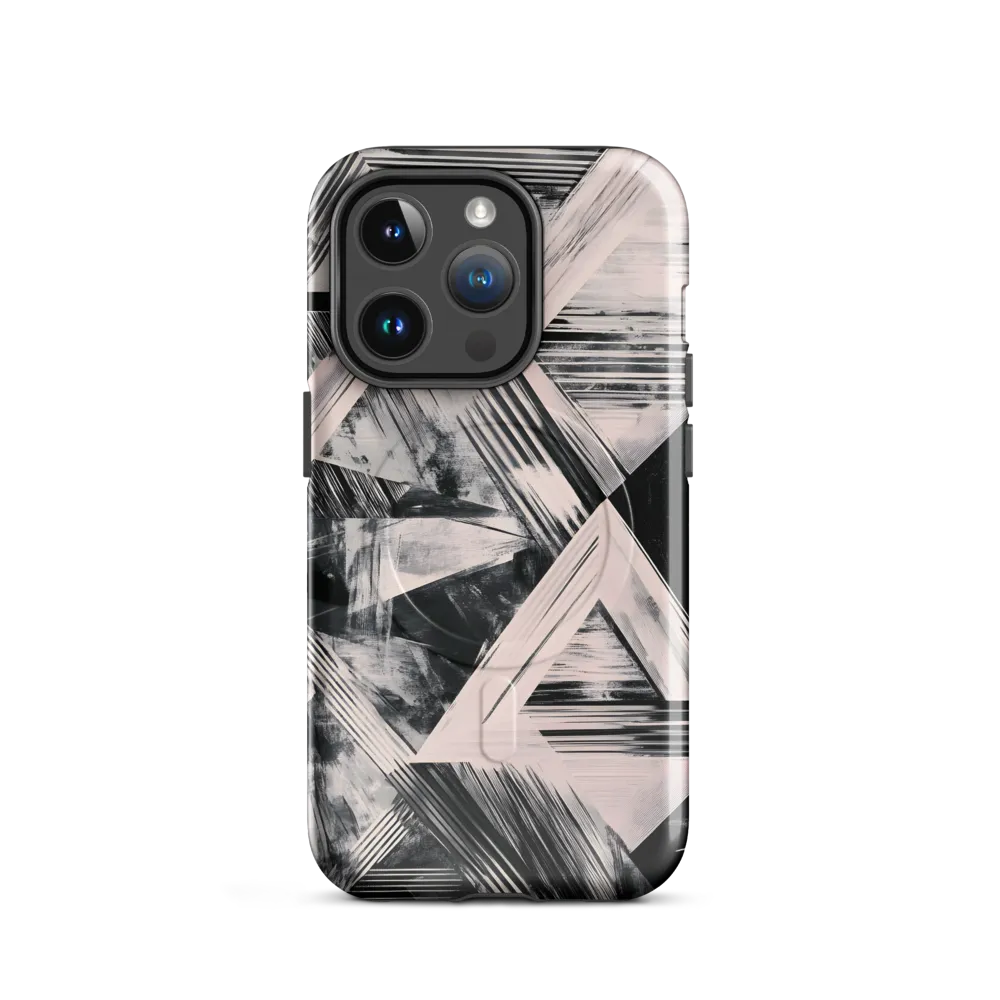 Geometric Harmony | Phone Case |  14 Pro | MagSafe® Tough Case | Glossy