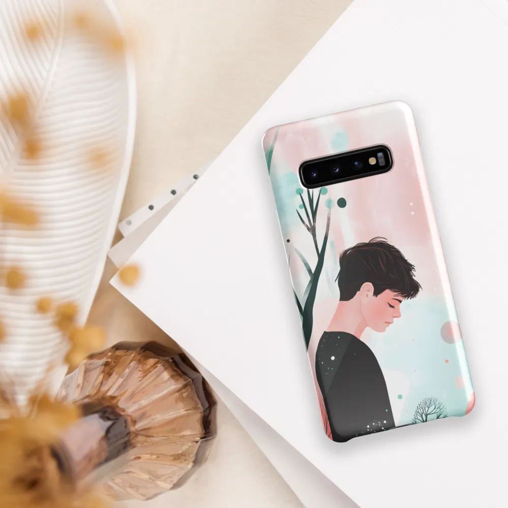 Whispers of Reflection | Phone Case |  S10 Plus | Snap Case | Glossy