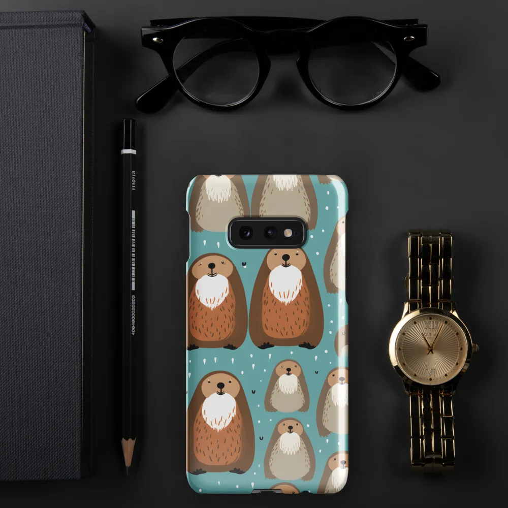 Whimsical Otter Pattern