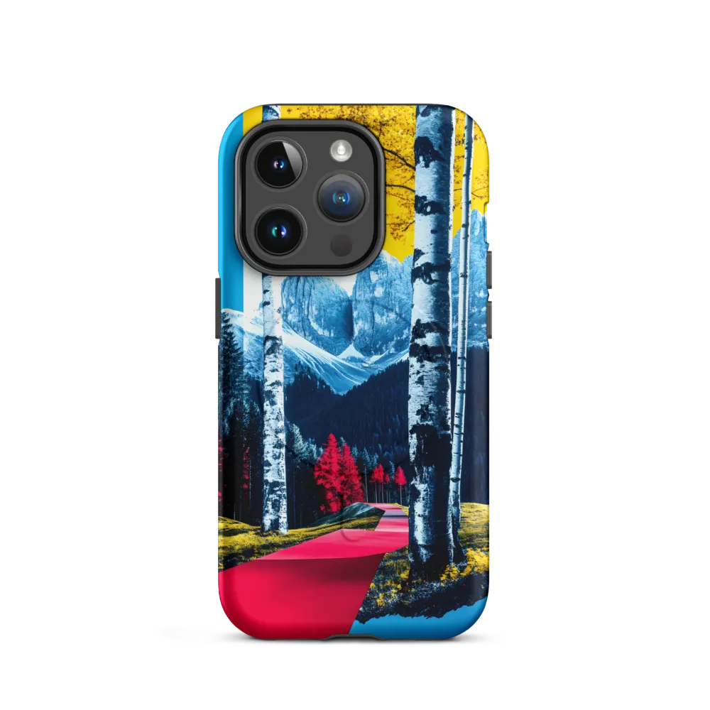 Vibrant Pathways in a Surreal Landscape