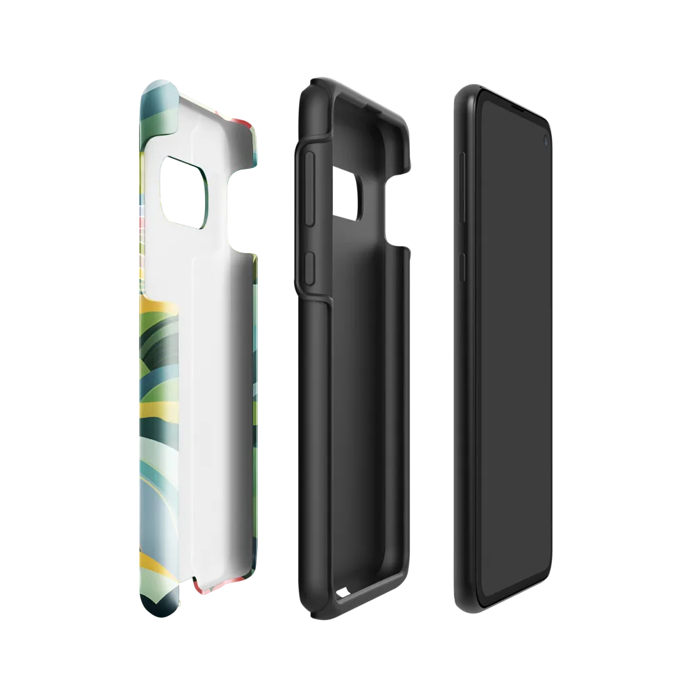 Waves of Serenity | Phone Case |  S10e | Tough Case | Glossy