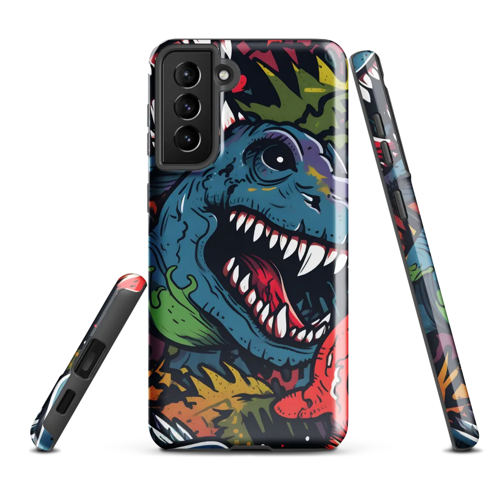 Dino Mania: A Colorful Frenzy