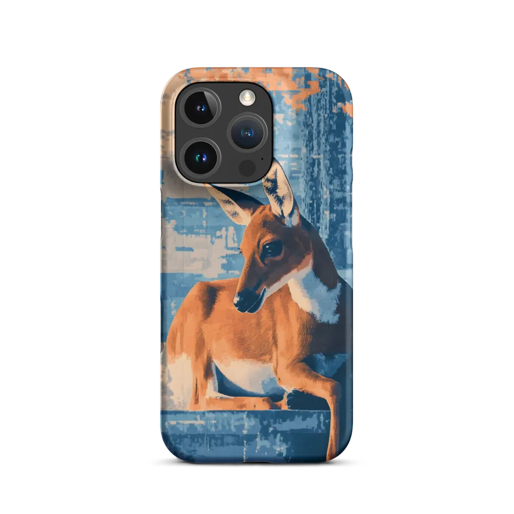 Serenity in Color: The Reclining Deer | Phone Case |  16 Pro | Snap Case | Matte
