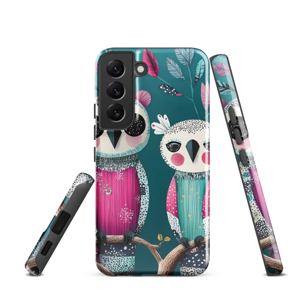 Whimsical Duo: A Celebration of Nature and Color