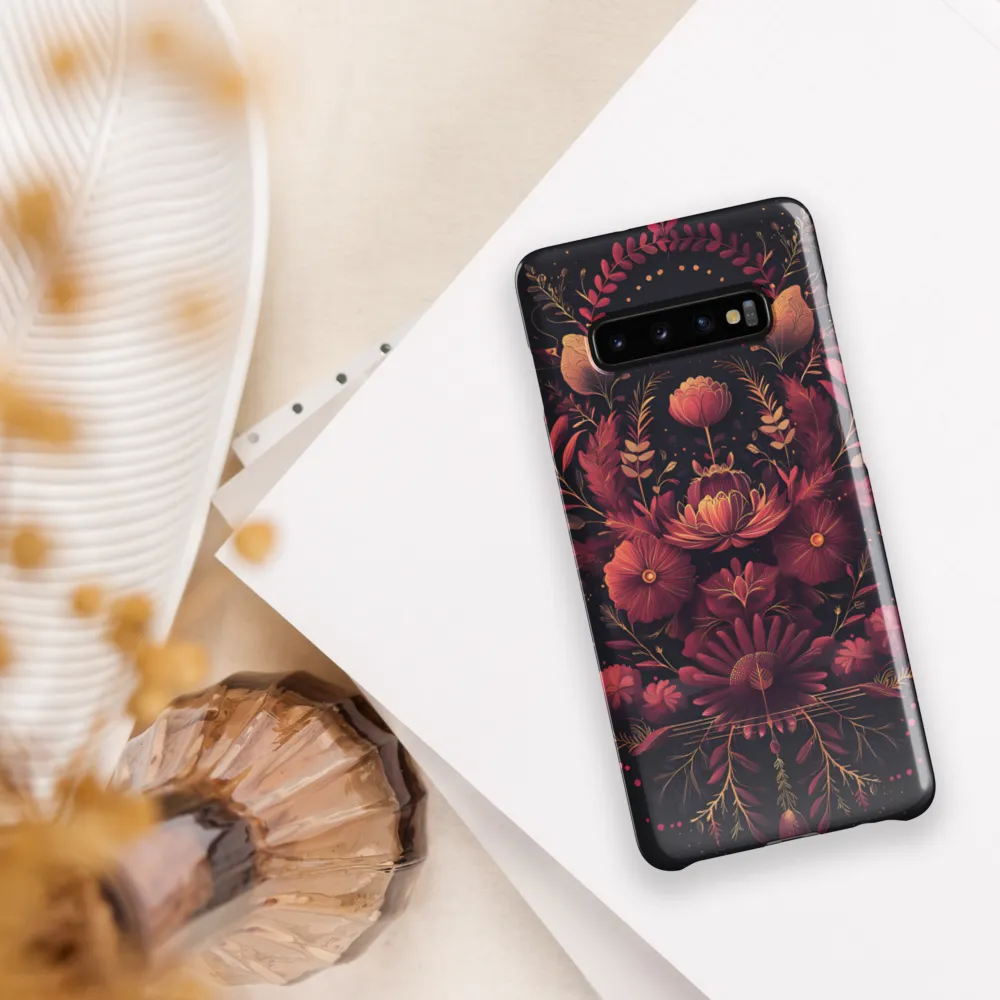 Elegance in Bloom | Phone Case |  S10 Plus | Snap Case | Glossy