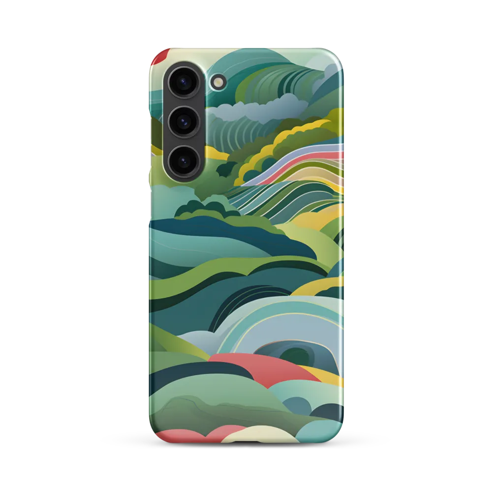 Waves of Serenity | Phone Case |  S23 Plus | Snap Case | Glossy