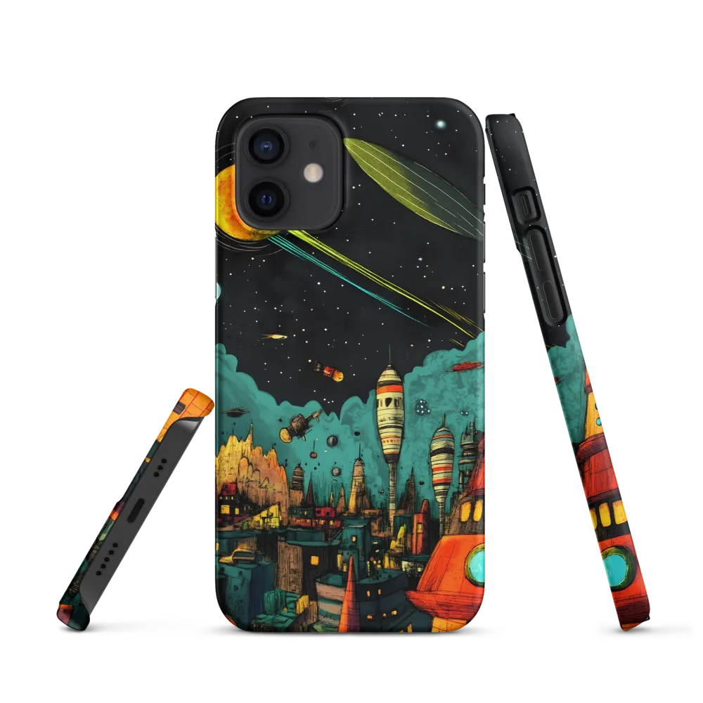 Galactic Cityscape: A Journey Through Imagination
