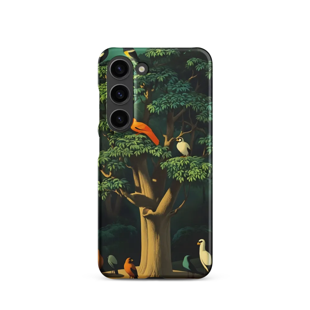 Harmony in Color: A Surreal Bird Symphony
