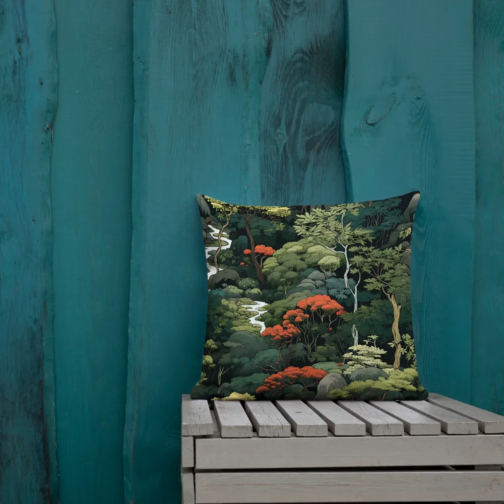 Whispers of the Forest | Pillow | 18″×18″