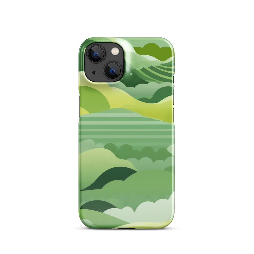 Tranquility in Green Waves