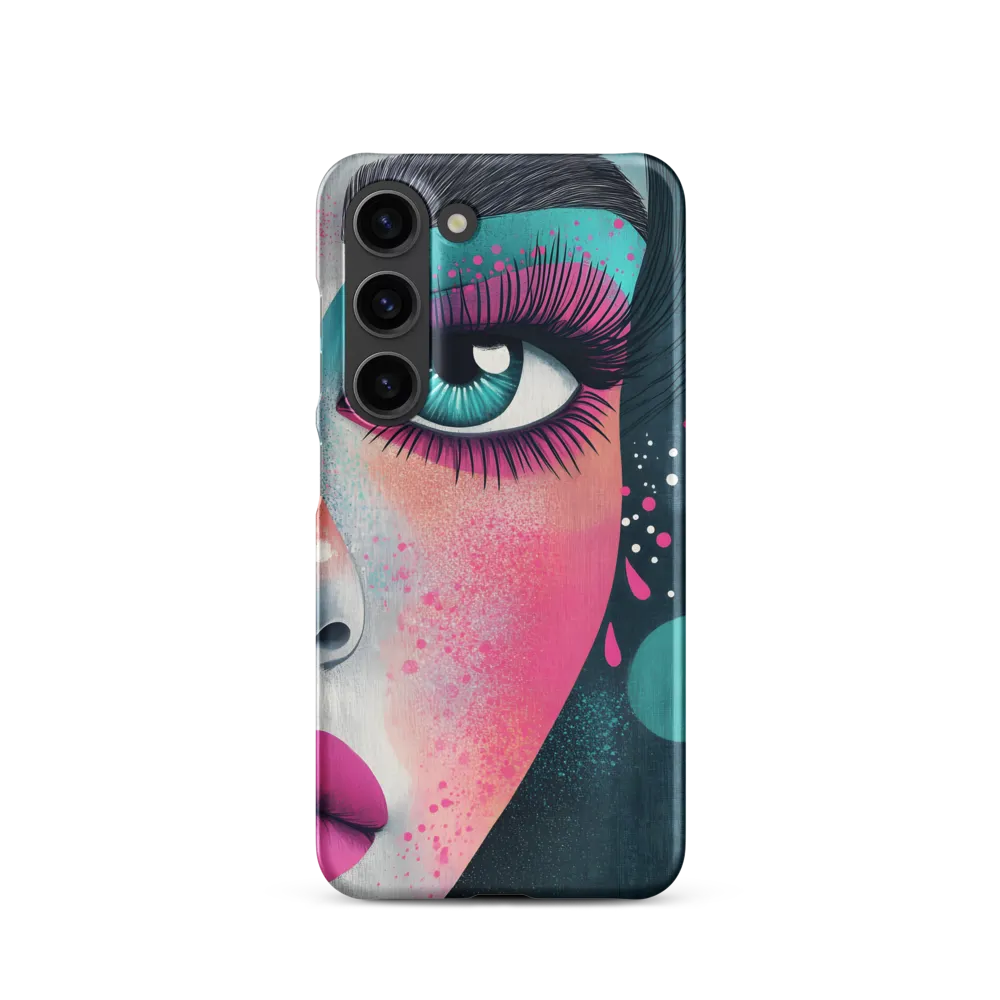 Vibrant Gaze | Phone Case |  S23 | Snap Case | Matte