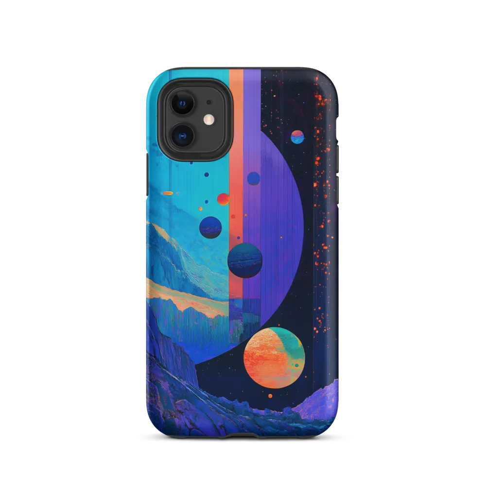 Celestial Harmony: A Surreal Exploration of Space | Phone Case |  11 | Tough Case | Matte