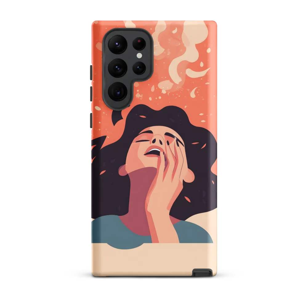 Whispers of Reflection | Phone Case |  S22 Ultra | Tough Case | Matte
