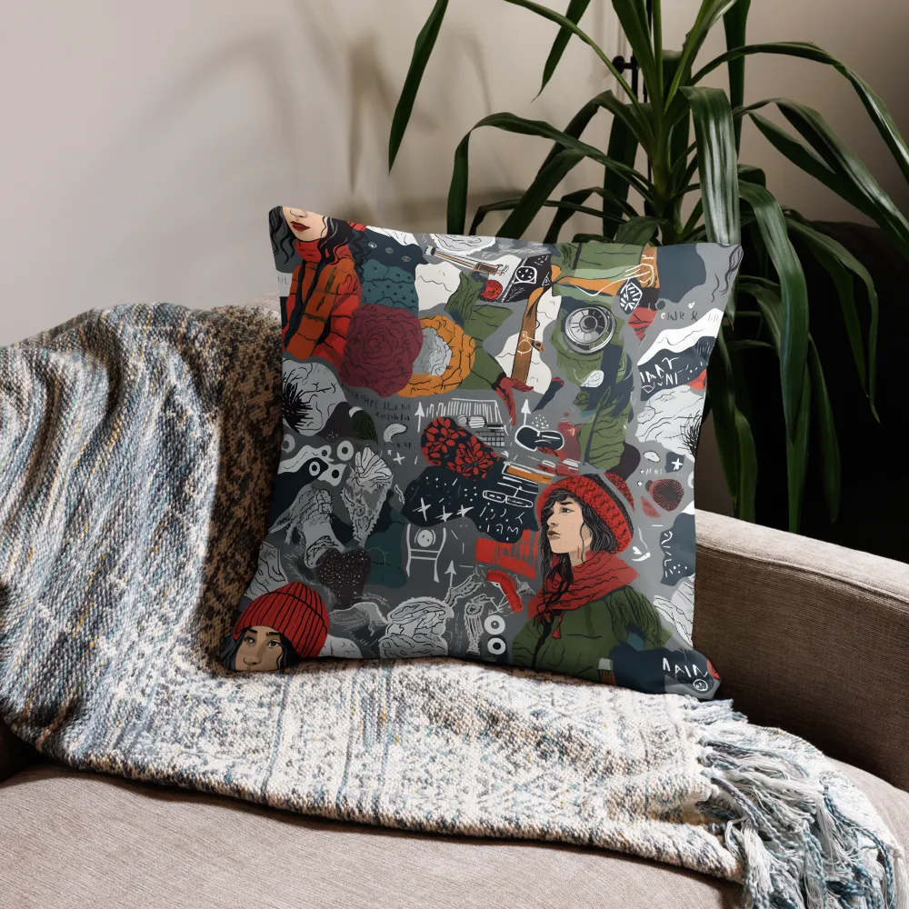 Enigmatic Whispers of Nature | Pillow & Pillow Case | Multiple Sizes