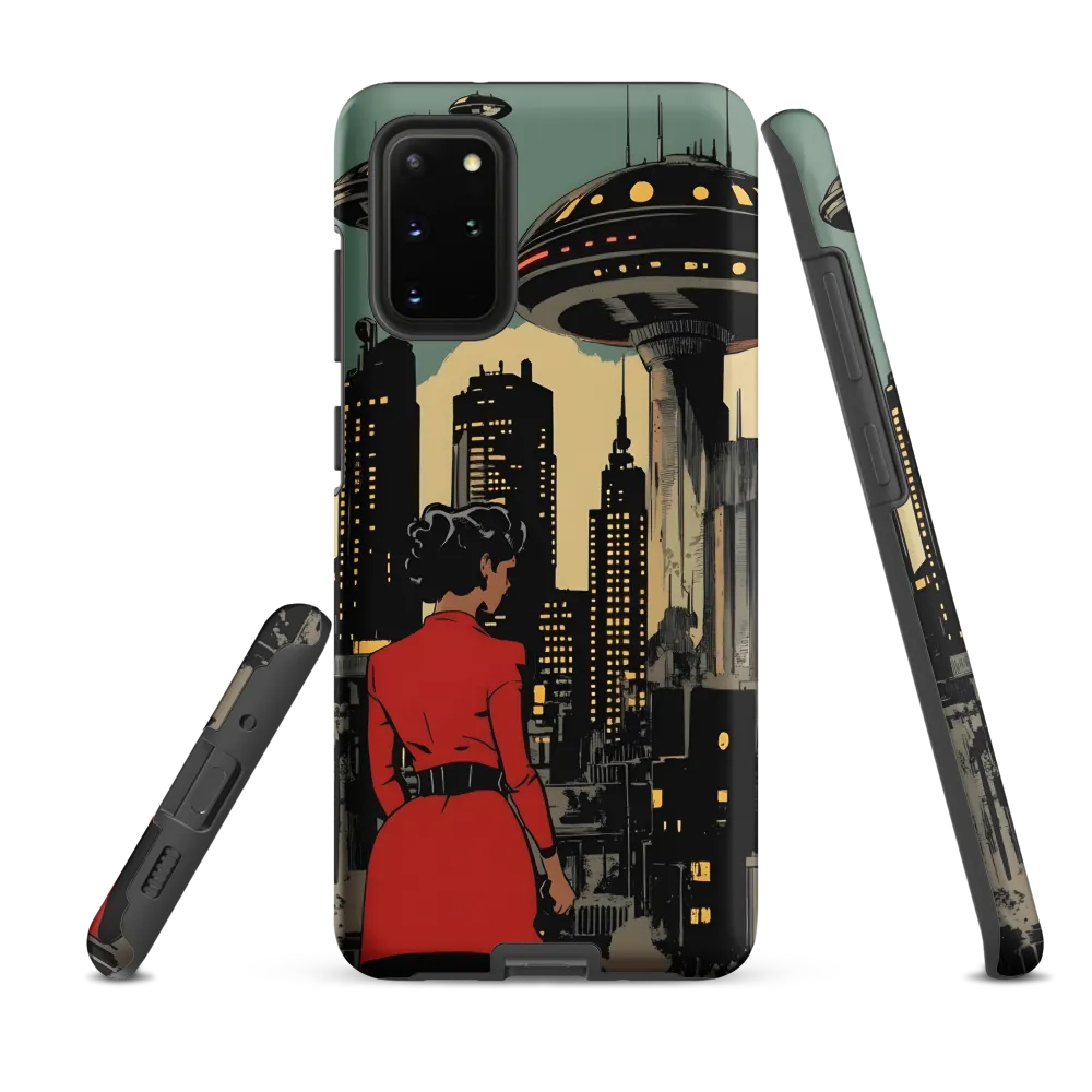 Envisioning Tomorrow: A Retro Futuristic Landscape