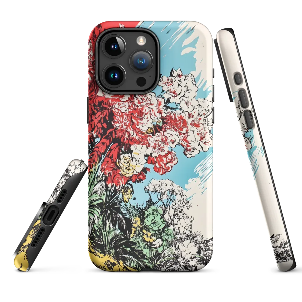 Floral Symphony in Bold Colors