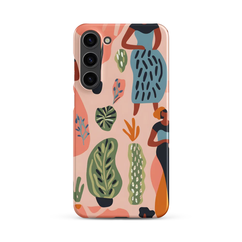Harmony of Nature and Femininity | Phone Case |  S23 Plus | Snap Case | Matte