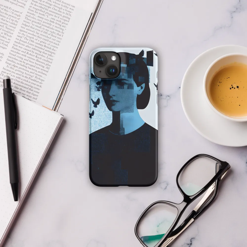 Fragmented Reflections | Phone Case |  15 Plus | Snap Case | Matte