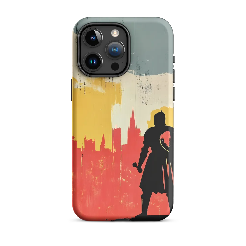 Hero in the Urban Dawn | Phone Case |  15 Pro Max | Tough Case | Matte