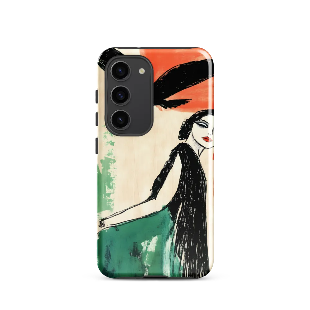 Elegance in Flight | Phone Case |  S23 | Tough Case | Glossy