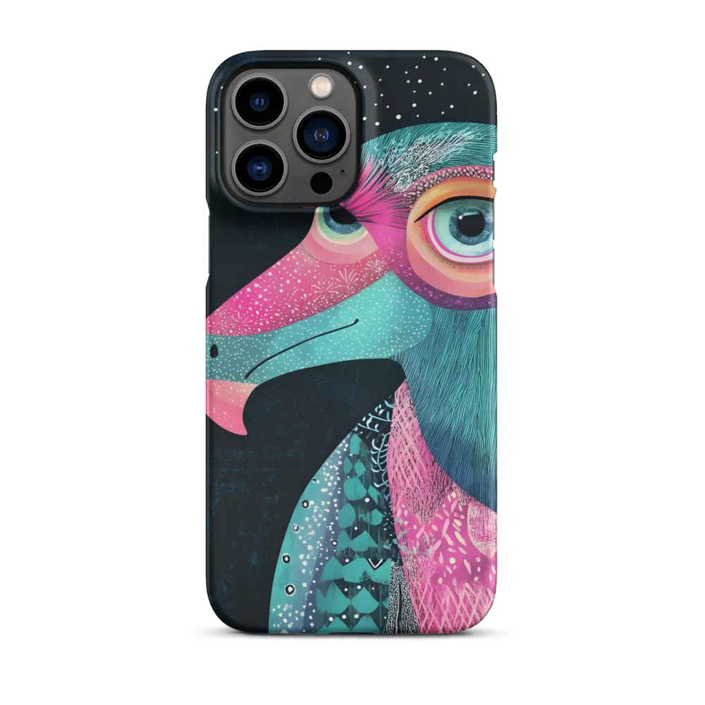 Whimsical Vulture: A Dance of Colors