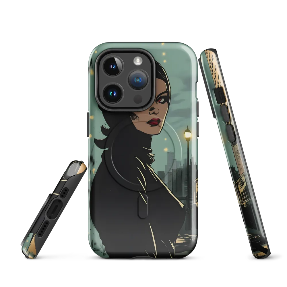 Shadows of Intrigue | Phone Case |  14 Pro | MagSafe® Tough Case | Glossy