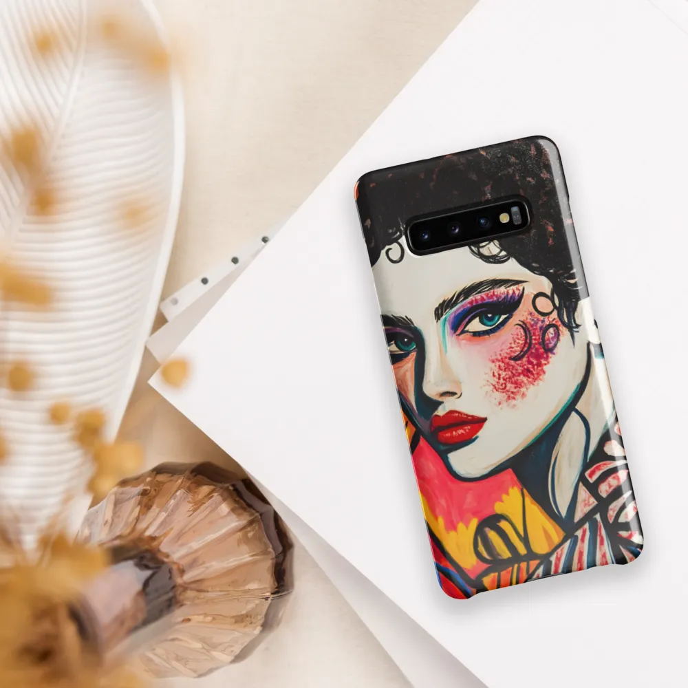 Eloquent Gaze | Phone Case |  S10 Plus | Snap Case | Glossy