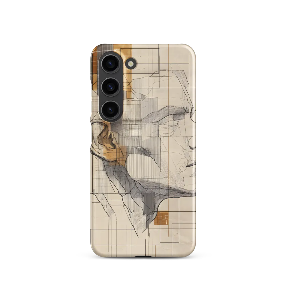 Geometric Reverie | Phone Case |  S23 | Snap Case | Matte