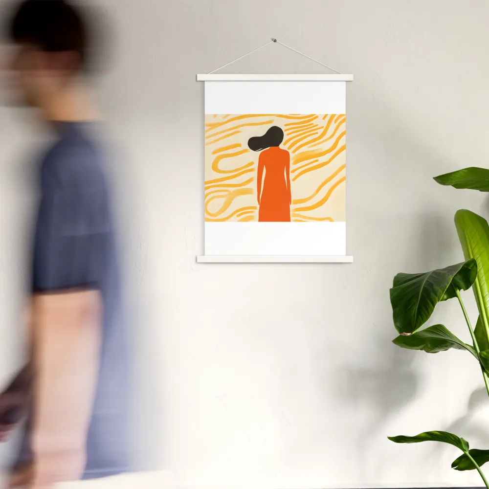 Connection to Serenity | Poster With White Wood Hanger | 18″×24″