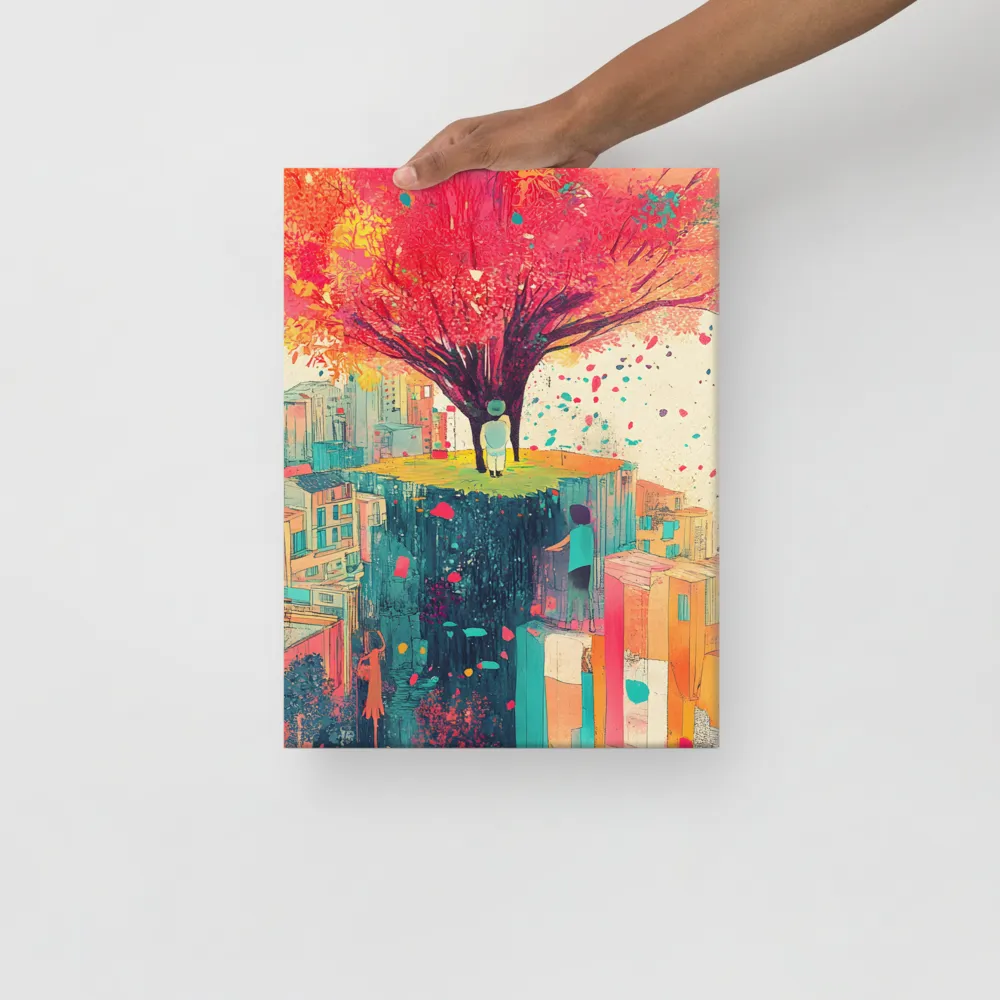 Whispers of Urban Dreams | Canvas | 12″×16″