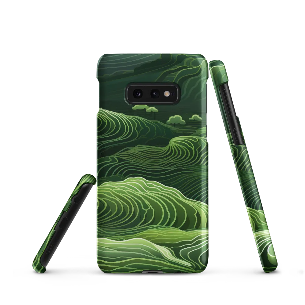 Whispers of Green Hills | Phone Case |  S10e | Snap Case | Matte