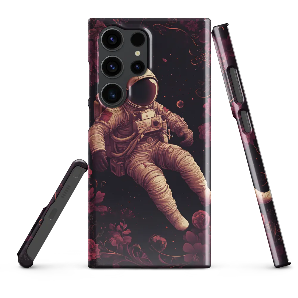 Cosmic Bloom: An Astronaut's Journey
