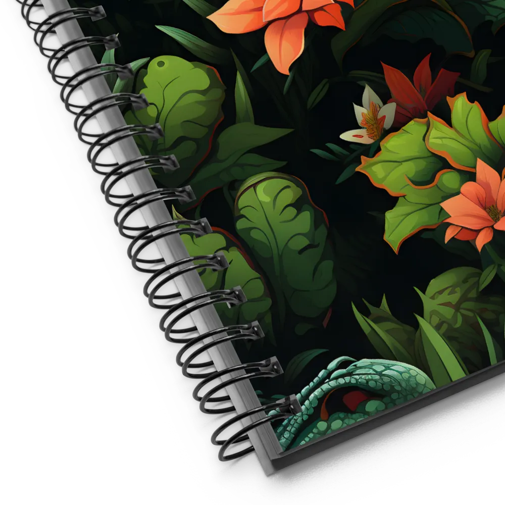 Into the Lush Unknown | Spiral Notebook