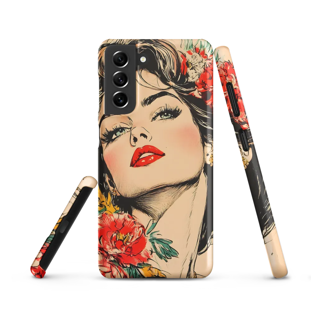 Radiance in Red: A Portrait of Elegance